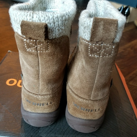 Merrell Jungle Moc Waterproof Cold Weather Boots - Picture 5 of 8